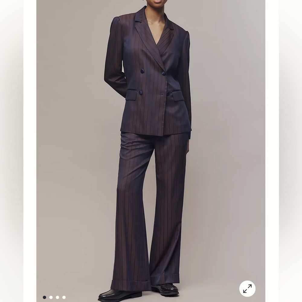 NWT MAEVE PINSTRIPE SUIT SET